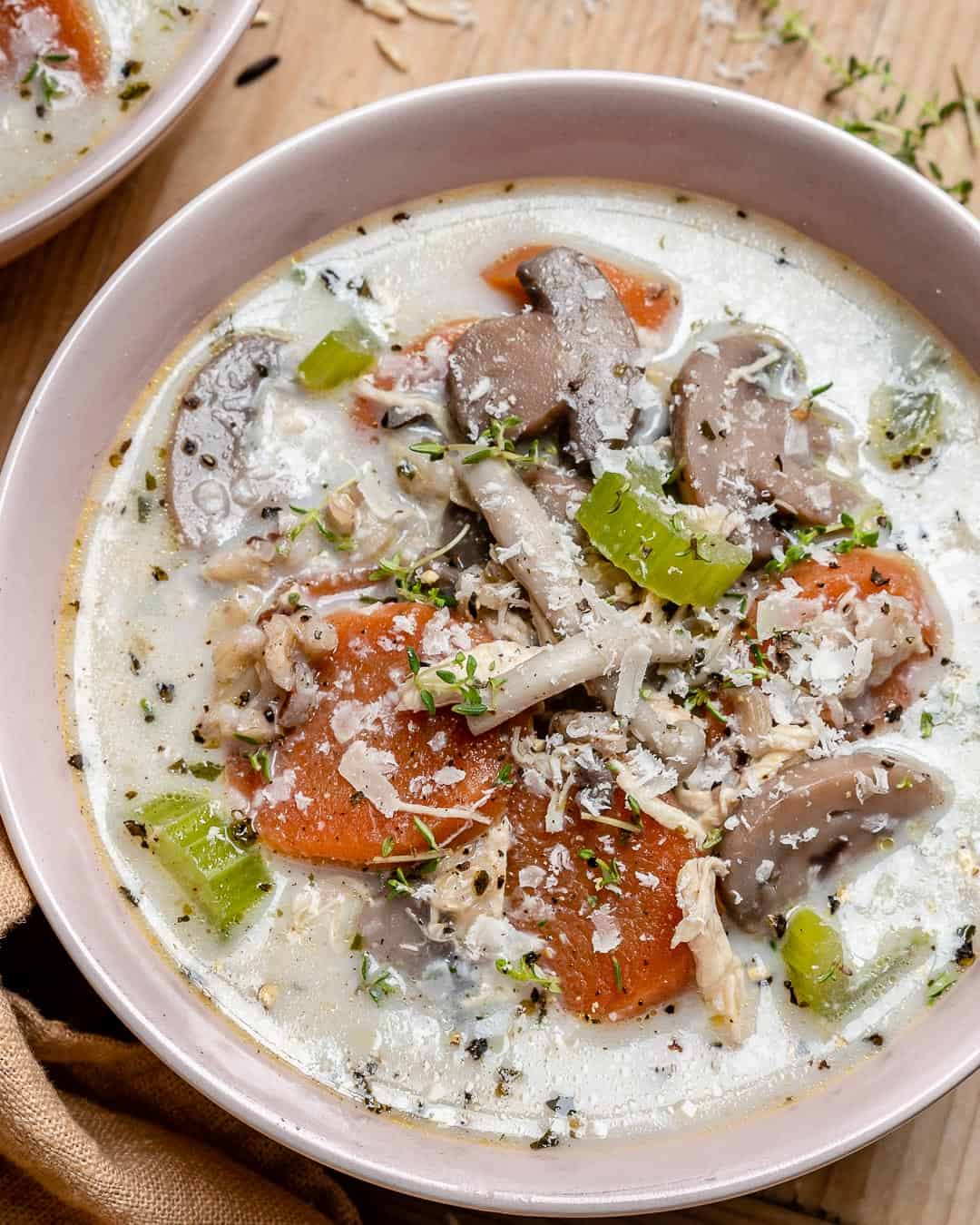 creamy chicken soup recipe with wild rice
