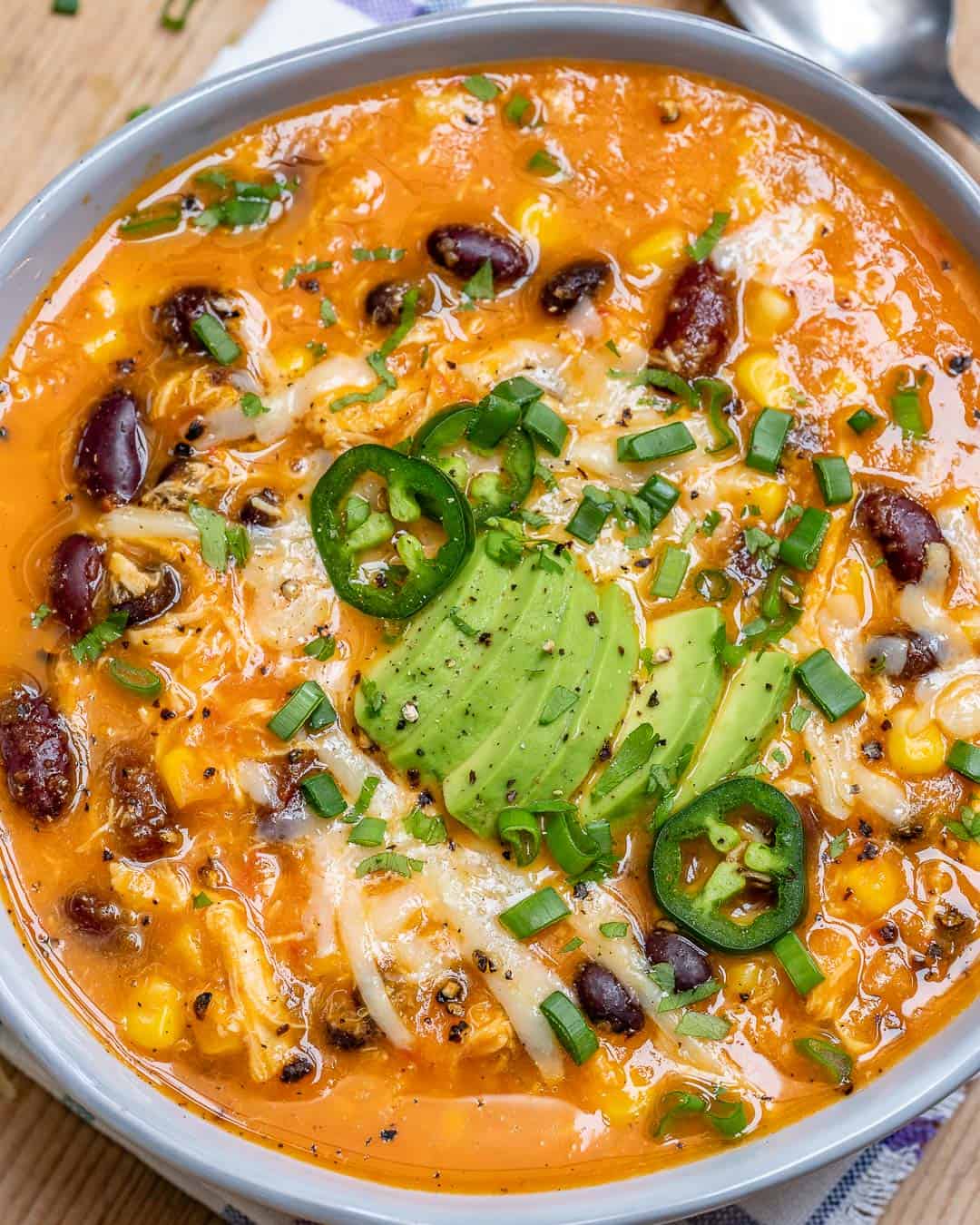 instant pot chicken enchilada soup recipe