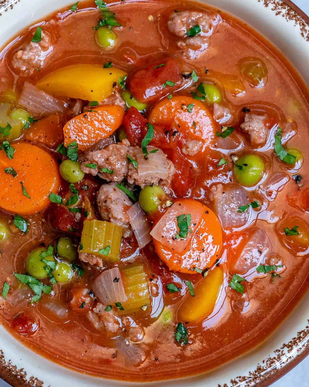 hearty and healthy vegetable soup recipe 
