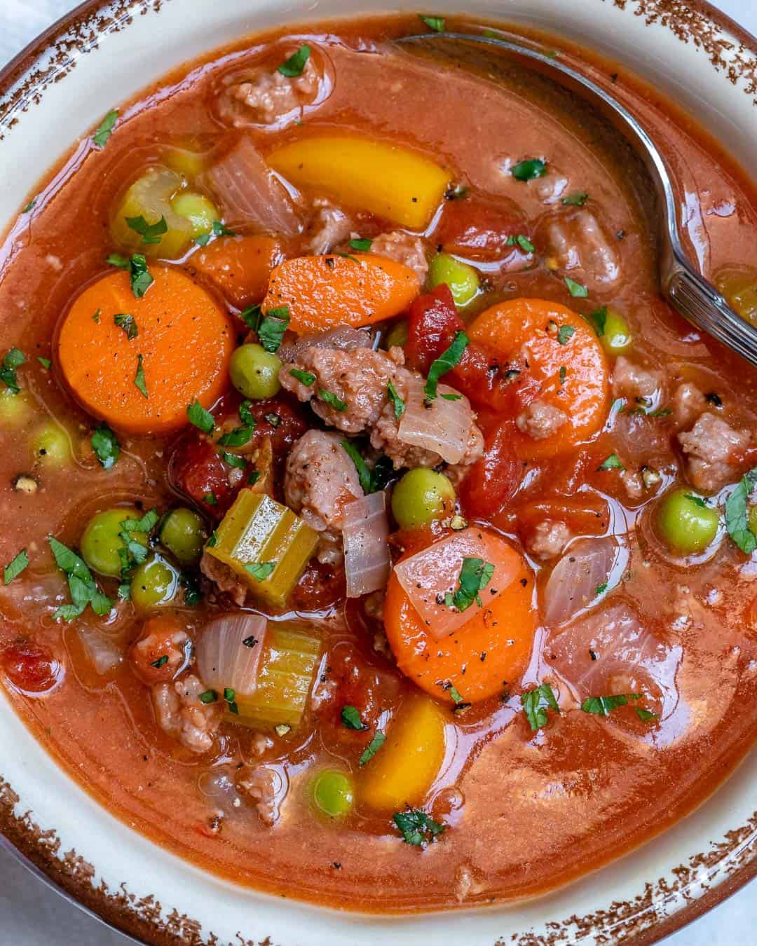 beef and vegetable soup recipe