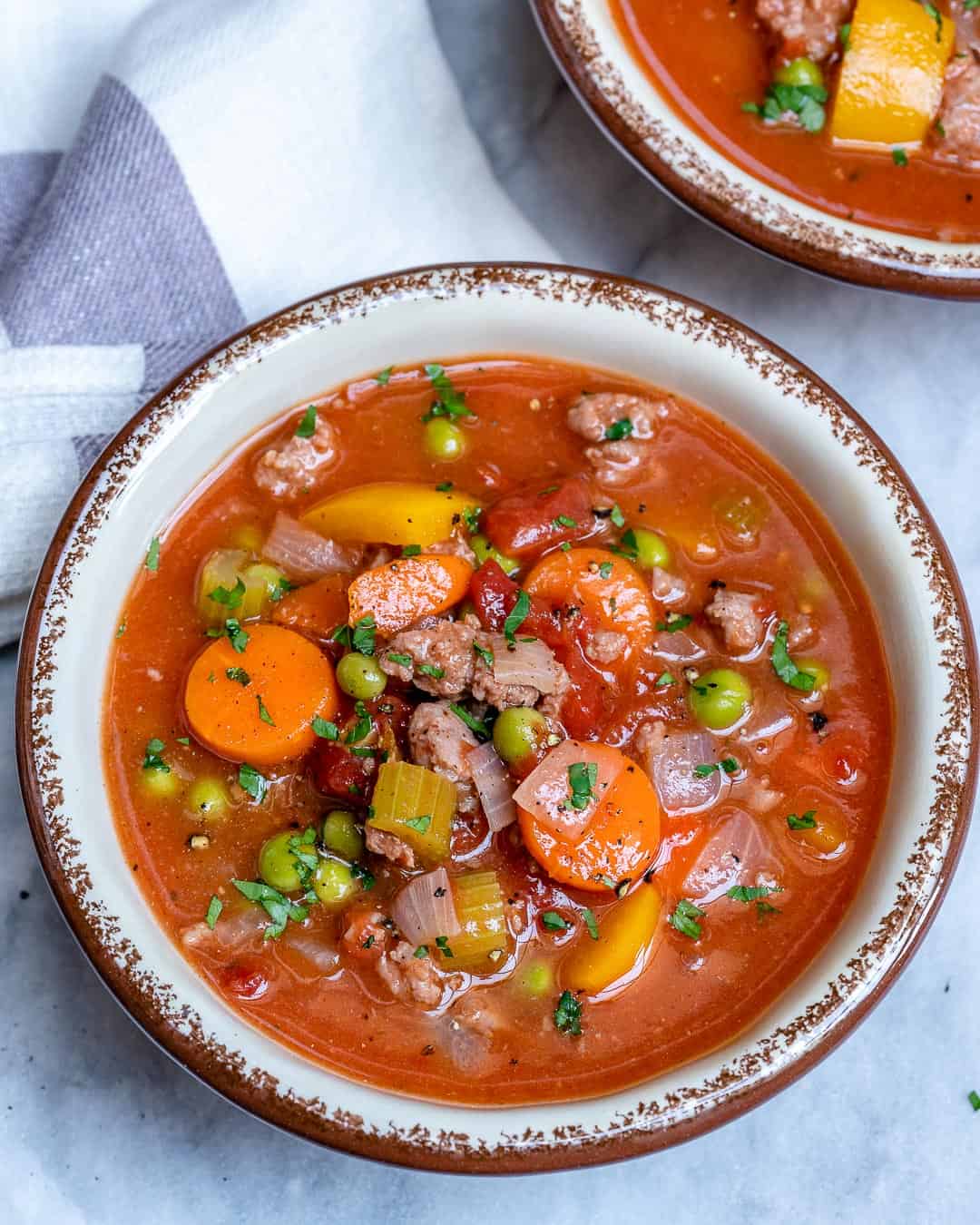 healthy hamburger soup recipe