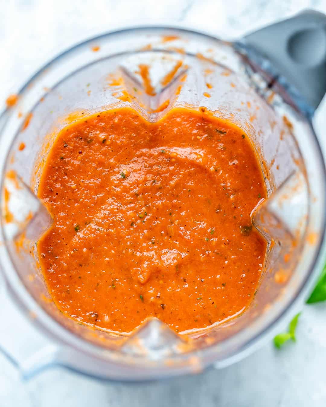 marinara sauce in blender