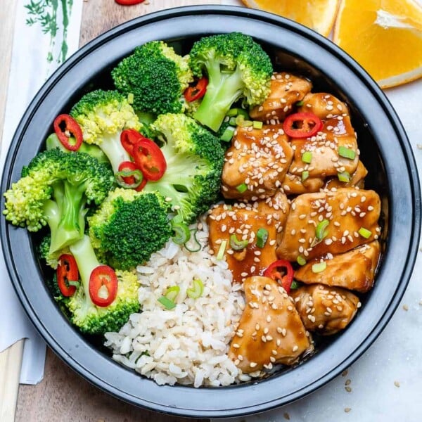 Teriyaki chicken bowls